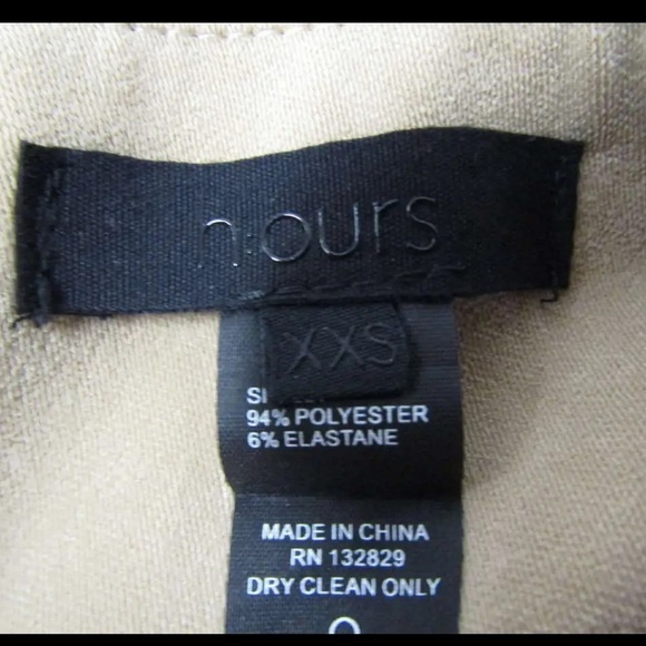 NWT H:OURS x Revolve Suki Cutout Jogger Pant Khaki Beige XXS Sexy - Picture 8 of 10